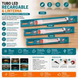 Lámpara LED recargable