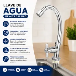 Llave de fregadero