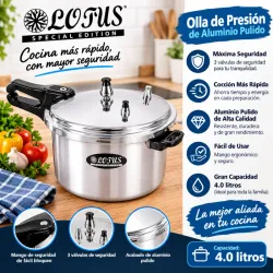 Olla de presión de inducción de 4L
