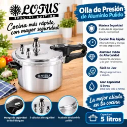 Olla de presión de inducción de 5L