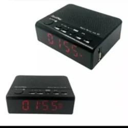 Radio reloj digital con despertador con Bluetooth 