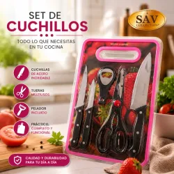 Set de cuchillos