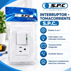 Tomacorriente con interruptor