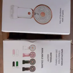 Ventilador Recargable de Mano 