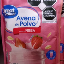 AVENA EN POLVO DE FRESA