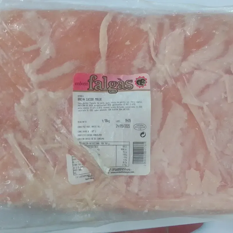 BACON COCIDO MOLDE 