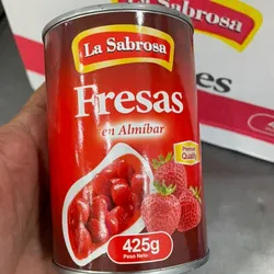 FRESAS EN ALMÍBAR