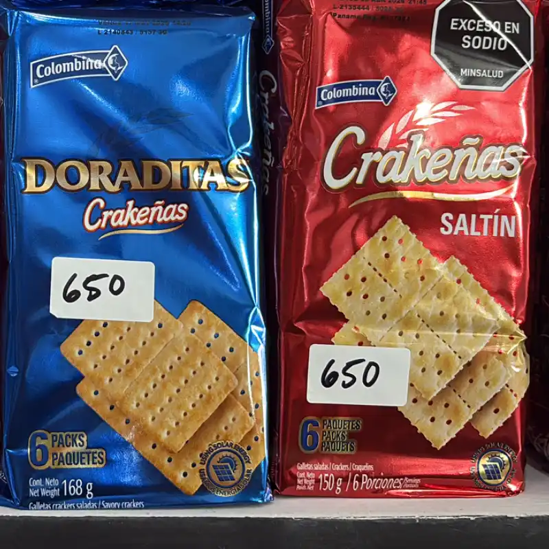 GALLETAS CRAKEÑAS Y DORADAS 