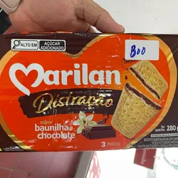GALLETAS MARILAN DE VAINILLA Y CHOCOLATE