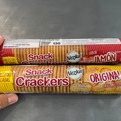 GALLETAS NEZKA DE JAMÓN Y NATURALES