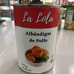 ALBÓNDIGAS DE POLLO 