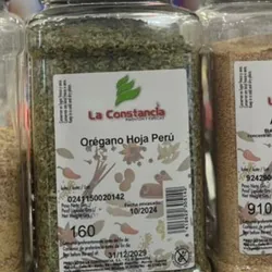 OREGANO EN HOJAS 