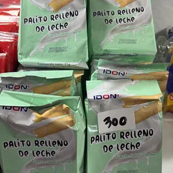 PALITOS RELLENOS DE LECHE