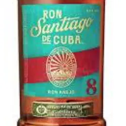 RON SANTIAGO DE CUBA 8 AÑOS