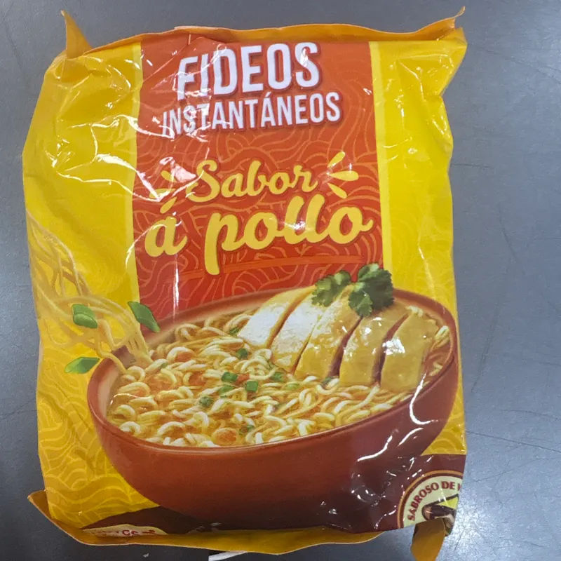 SOPA INSTANTÁNEA DE POLLO 