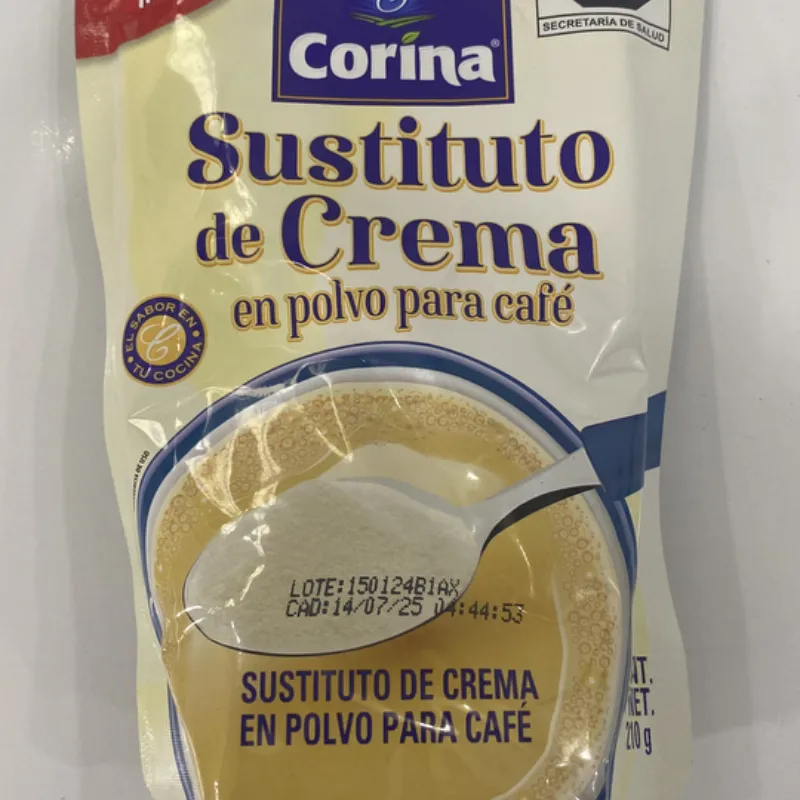 SUSTITUTO EN CREMA PARA CAFÉ 