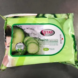 TOALLAS HÚMEDAS PEPINO 