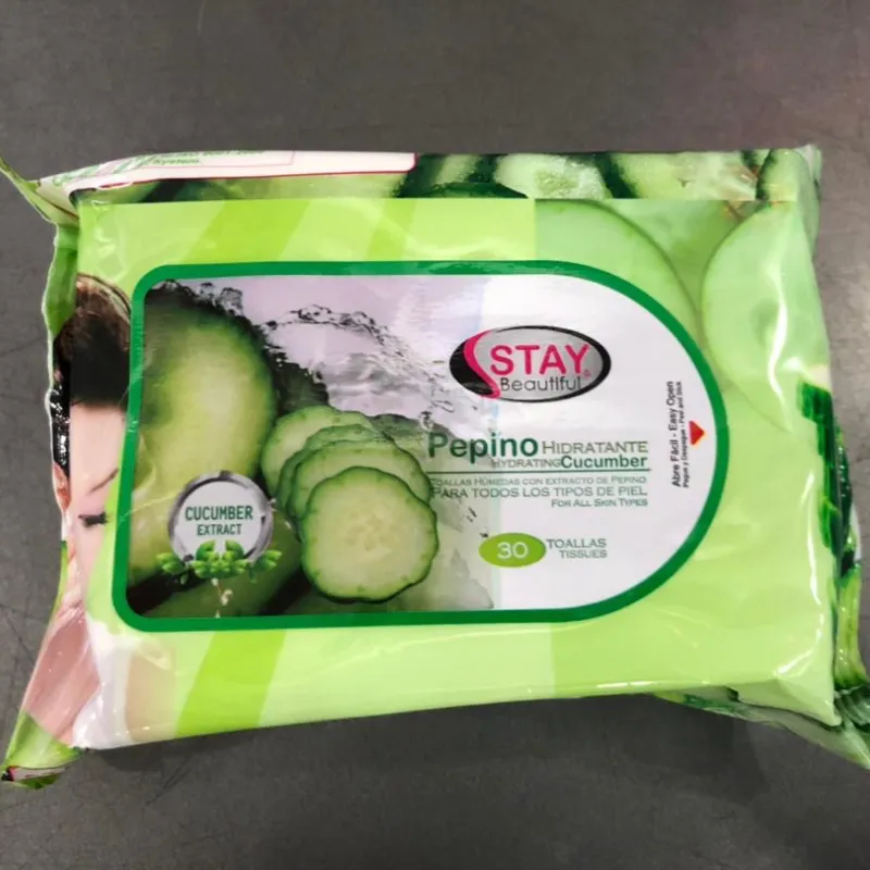 TOALLAS HÚMEDAS PEPINO 