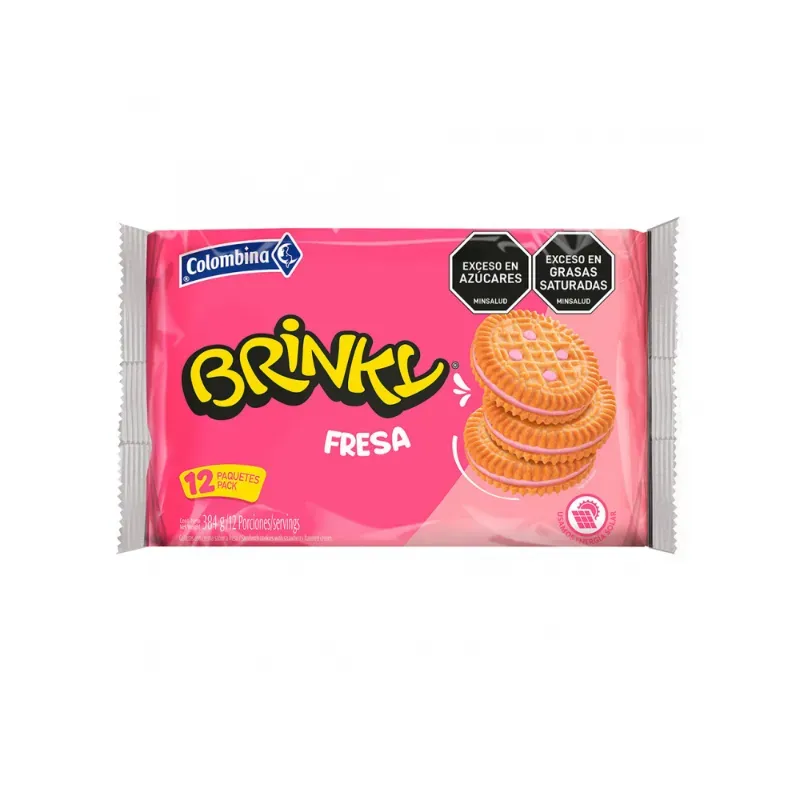 Galletas Brinky de Fresa 