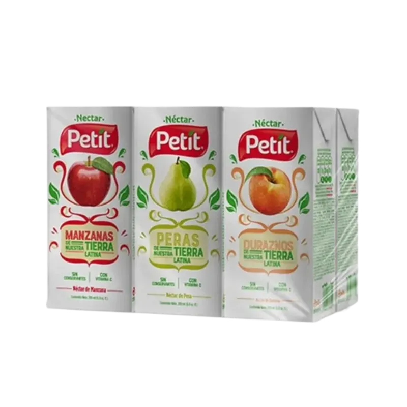 Néctar de Manzana, Durazno y Pera