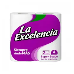 Papel higiénico La Exelencia 