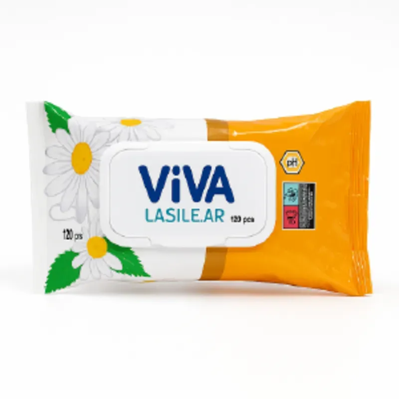 Toallitas húmedas Viva de Manzanilla 120u