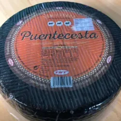 Puentecesta queso semicurado de cabra.