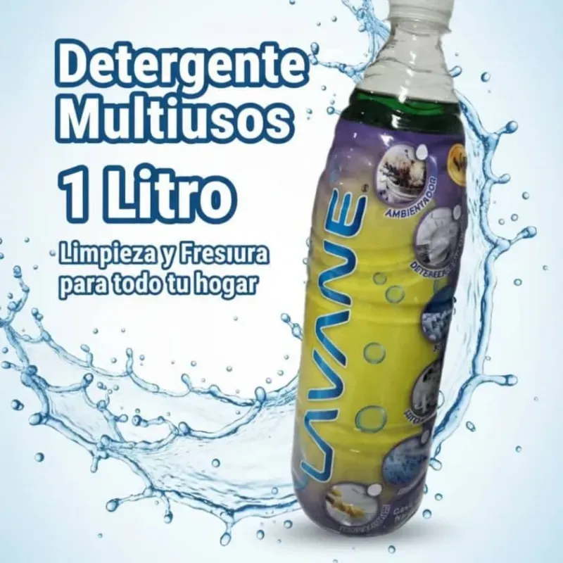 Detergente líquido multiuso 