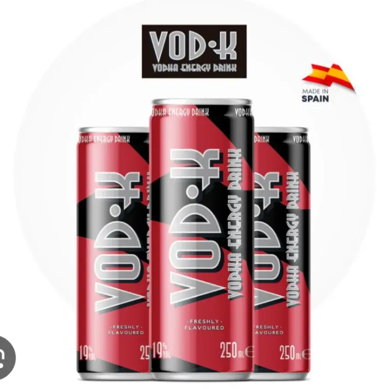 Energizante con vodka 