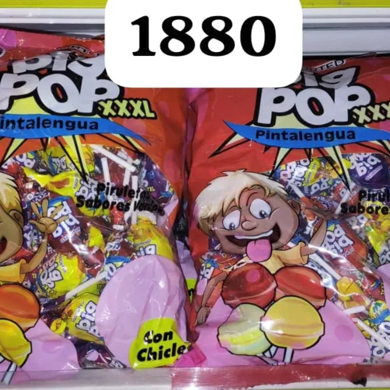 Paquete de chupa chupa xxxL 