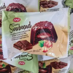 Snowboard de chocolate 
