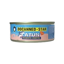 Atún enlatado en aceite vegetal