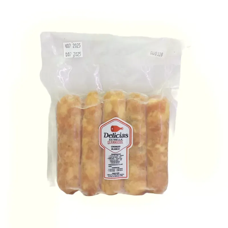 Chorizo blanco Delicias 