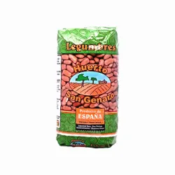Frijoles colorados huerto San Genaro 