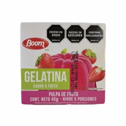 Gelatina de Fresa