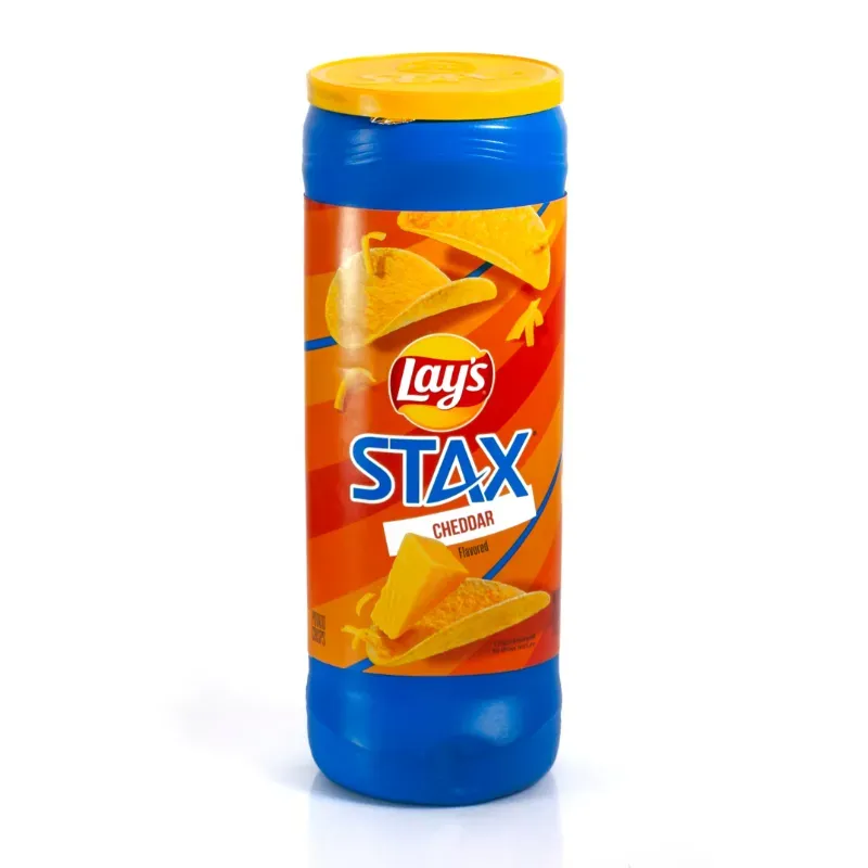 Lay's Stax de queso Cheddar 