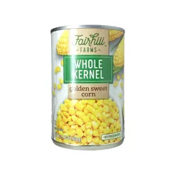 Maíz dulce enlatado