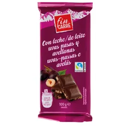Chocolate Fin Carré c/ frutos secos y avellana