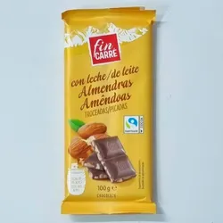 Chocolate Fin Carré c/ almendras