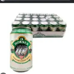 Cerveza tres caballo