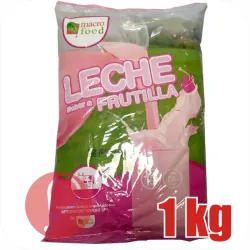 Leche sabor a fresa 