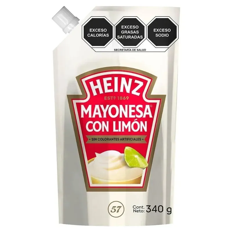 Mayonesa con limón Heinz 