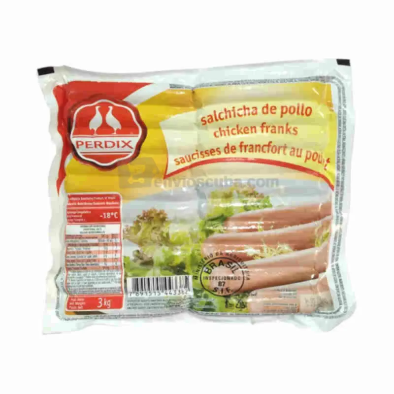 Salchichas de pollo 340g
