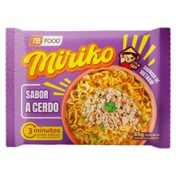 Sopa instantanea Miriko de Cerdo