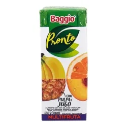 Caja de Jugo Baggio Multifruta 200ml