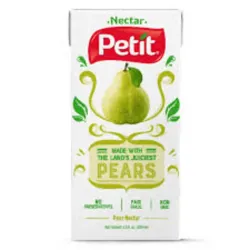 Caja de Jugo Petit 200ml Pera