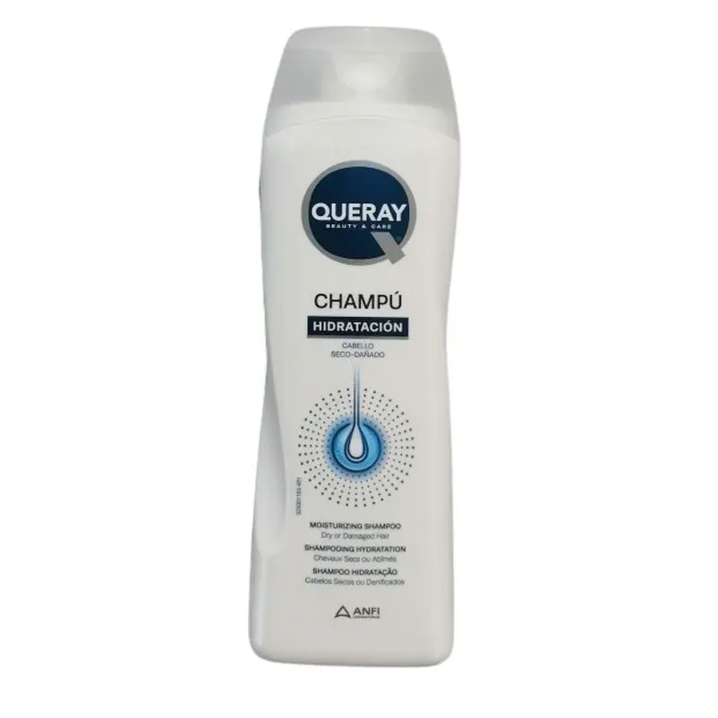 Champú QUERAY Hidratación Cabello Seco Dañado 400ml