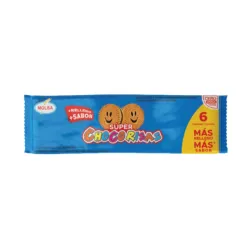 Galletas Chocorisas Sabor Vainilla Relleno Chocolate 39g