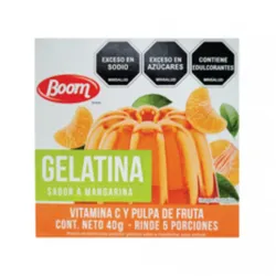Gelatina Mandarina 40g Boom
