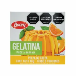 Gelatina Naranja 40g